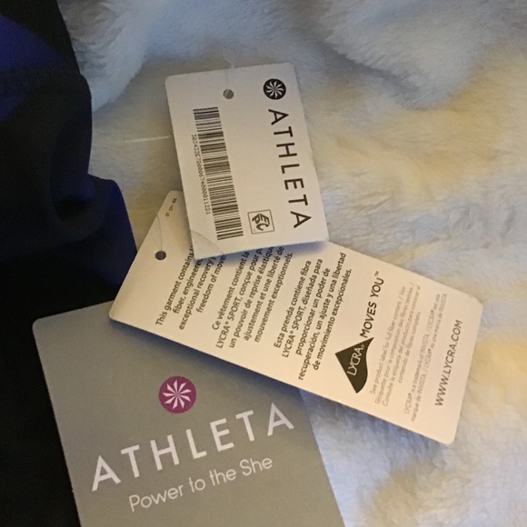 NWT Athlete Beautiful Royal Blue Leggings in Size Large - Excellent Condition - Picture 5 of 6